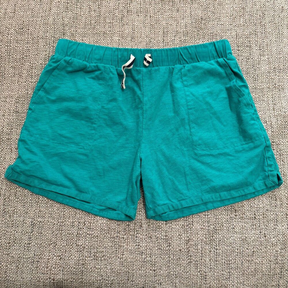 Crewcuts Cotton Teal Green Pull on Cotton Shorts Kids 16